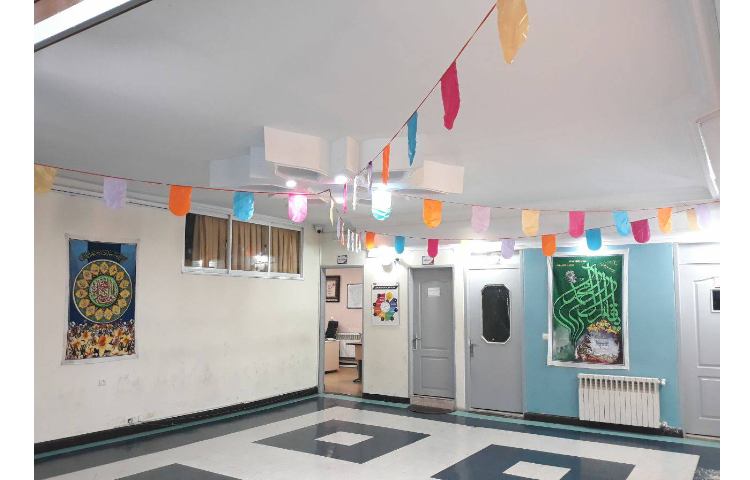 آذین بندی مدرسه به مناسبت نیمه شعبان 4