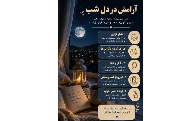 آرامش در دل شب 1