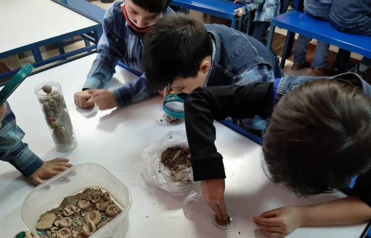 :آزمایشگاه، بررسی انواع سنگها و خاکها 5