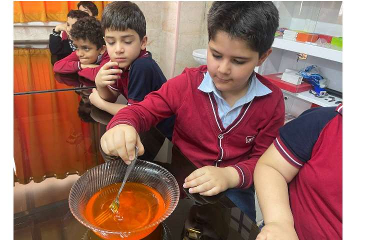 آزمایشگاه علوم،تهیه ژله به منظور اشنایی با ماده و‌تغیرحالت مواد 2