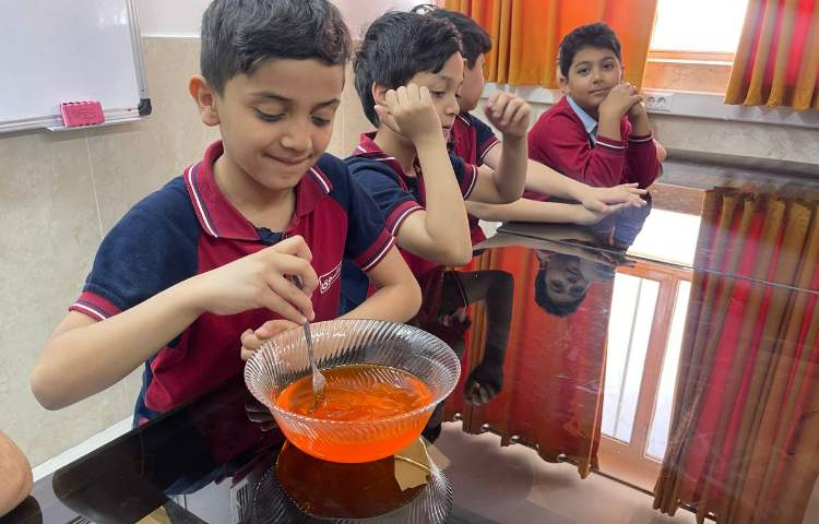 آزمایشگاه علوم،تهیه ژله به منظور اشنایی با ماده و‌تغیرحالت مواد 3