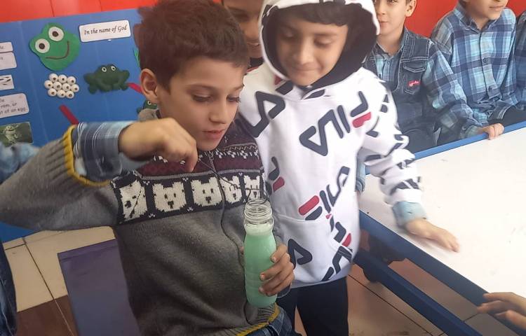 :آزمایشگاه علوم، مبحث مواد اطراف ما، کلاس زمین 3