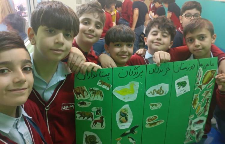 آزمایشگاه علوم کار گروهی درس 13 علوم سوم 2