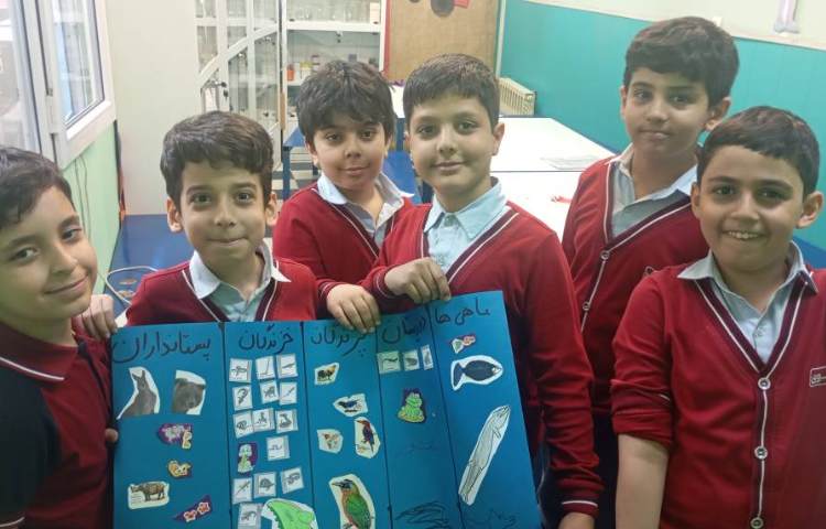 آزمایشگاه علوم کار گروهی درس 13 علوم سوم 3