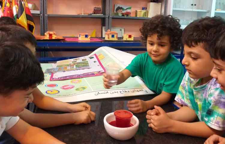 آزمایش آتشفشان رنگین کمانی 2