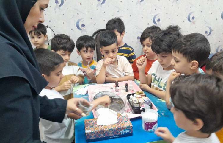 آزمایش بازی رنگ ها 1