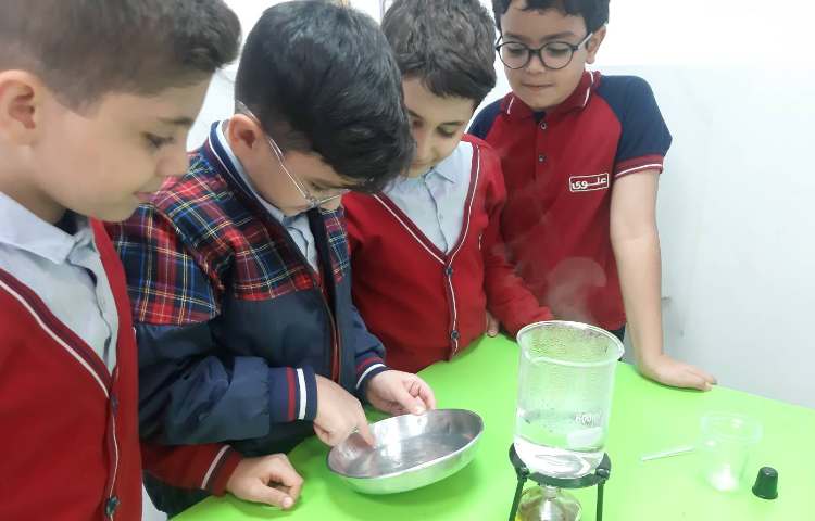 آزمایش تبدیل آب شور به آب شیرین (میعان،تبخیر) 1