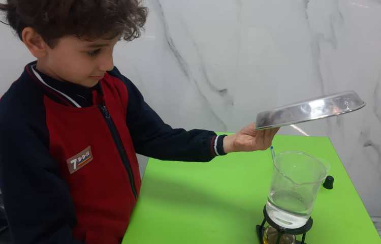 آزمایش تبدیل آب شور به آب شیرین (میعان،تبخیر) 3