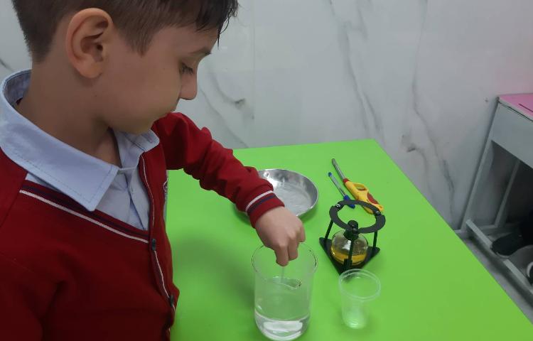 آزمایش تبدیل آب شور به آب شیرین (میعان،تبخیر)