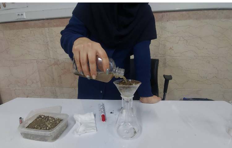 آزمایش تصفیه ی آب 1