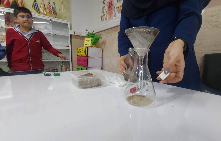 آزمایش تصفیه ی آب 3