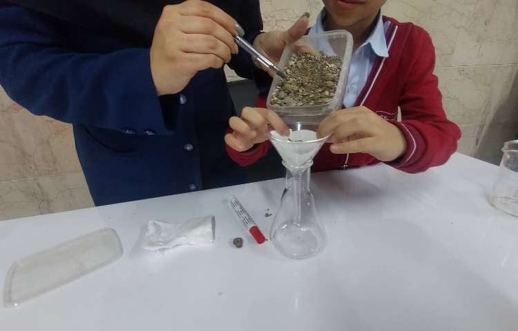 آزمایش تصفیه ی آب 5