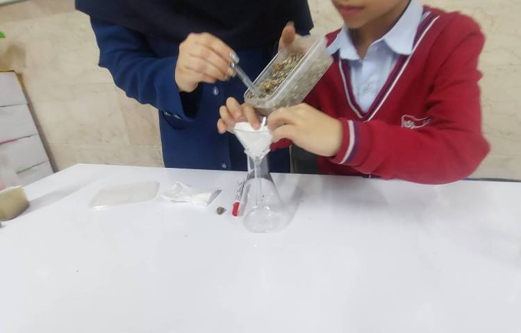 آزمایش تصفیه ی آب 6