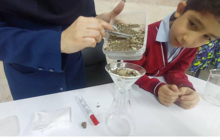 آزمایش تصفیه ی آب 7