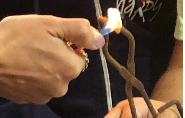 آزمایش تغییر شیمیایی و فیزیکی 1