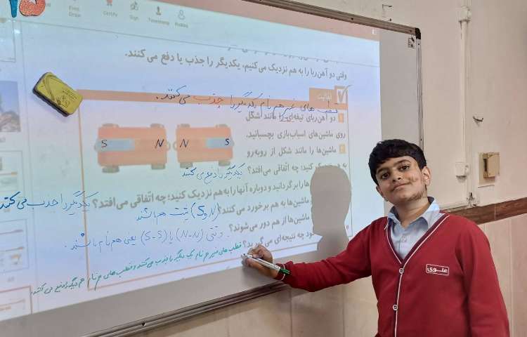 آزمایش تفاوت ربایش آهن رباها 3