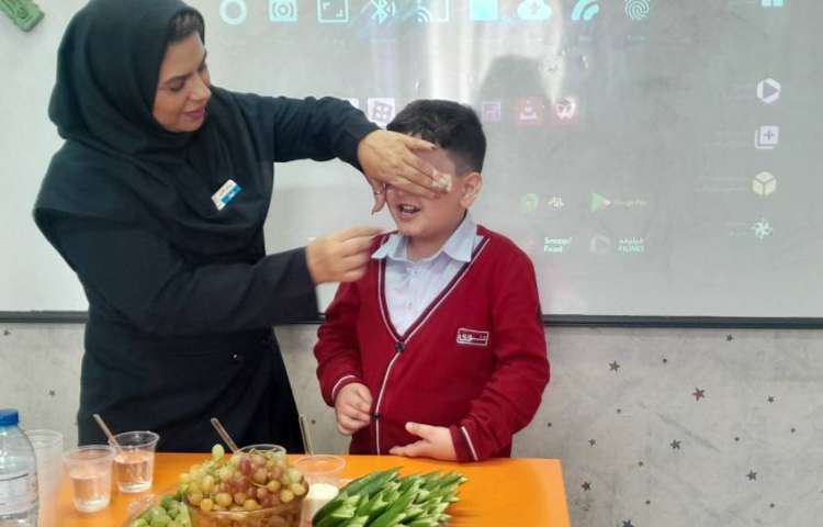 آزمایش حواس پنجگانه 1