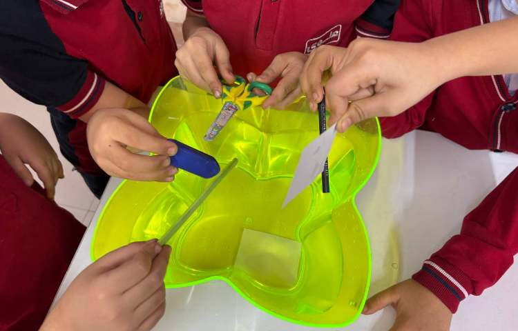 آزمایش روی آب زیر آب 3