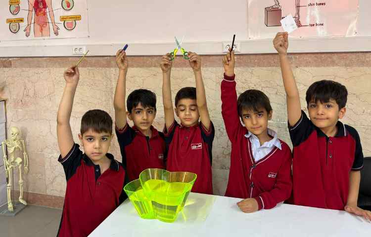 آزمایش روی آب زیر آب