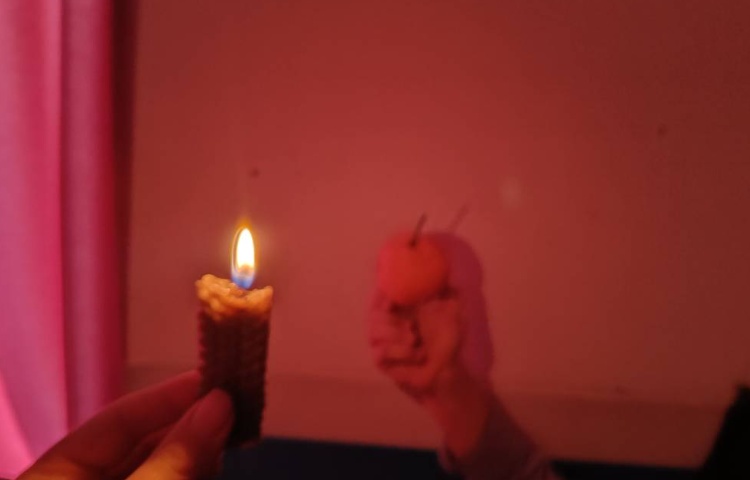 آزمایش شمع و سایه 2