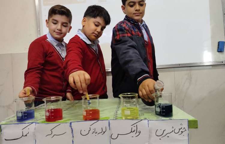 آزمایش شناسایی اسید و باز 1