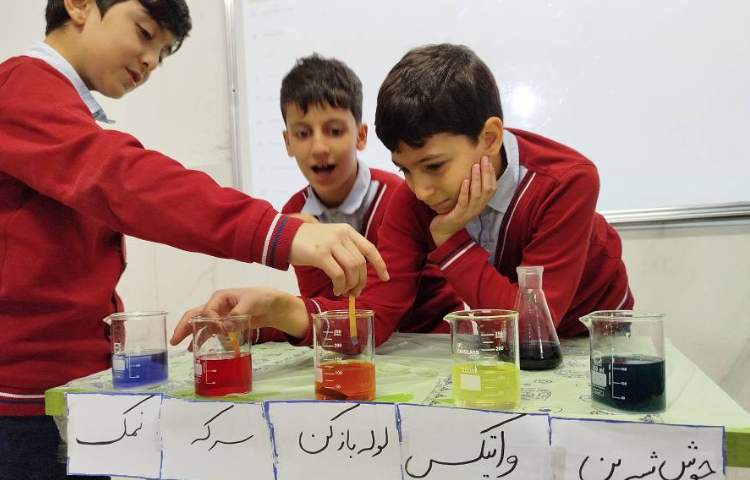 آزمایش شناسایی اسید و باز 3
