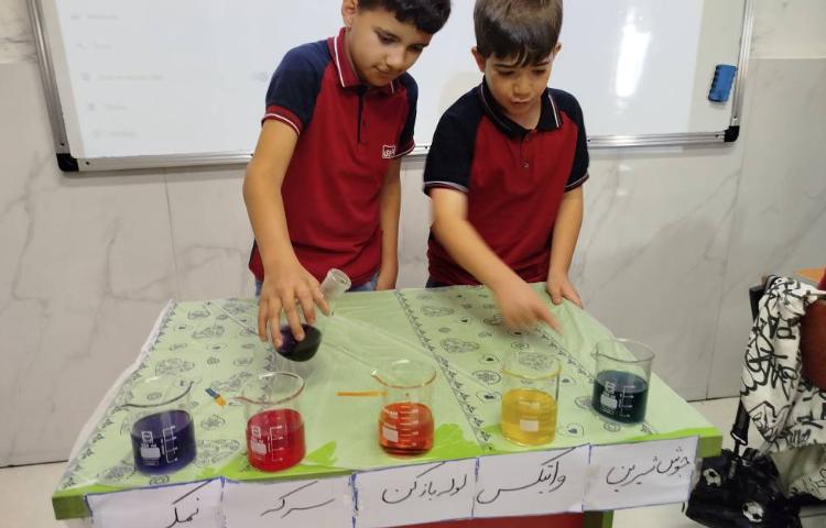 آزمایش شناسایی اسید و باز 4