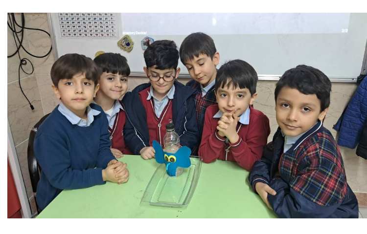 آزمایش علمی هوا 1