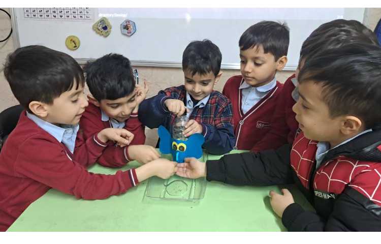 آزمایش علمی هوا 6