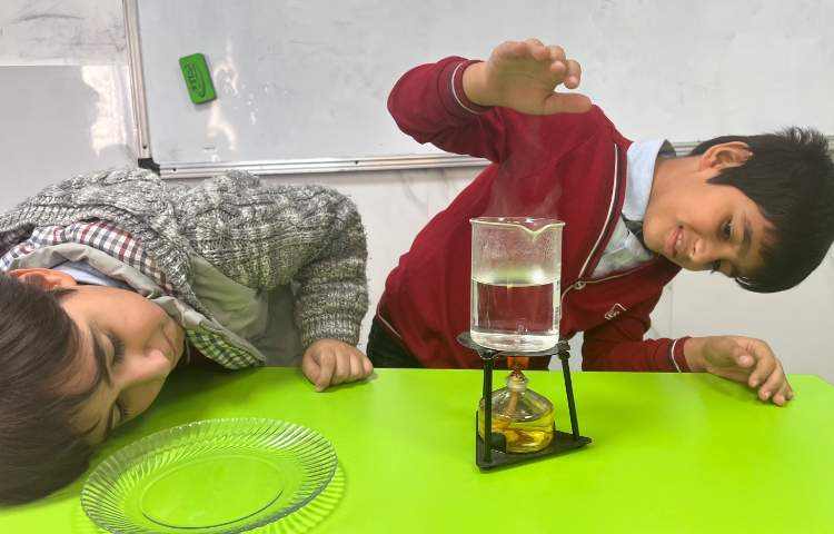 آزمایش علوم : تبخیر و میعان 5