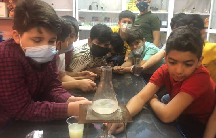 آزمایش علوم حالات ماده 2