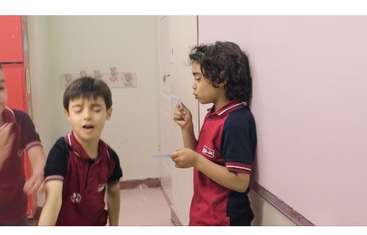 آزمایش علوم حباب