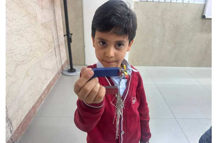 آزمایش علوم درس 13 (اهنربا ) 2