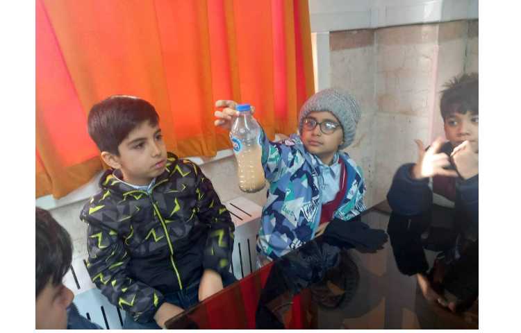 آزمایش علوم در مورد تصفیه ی آب 3