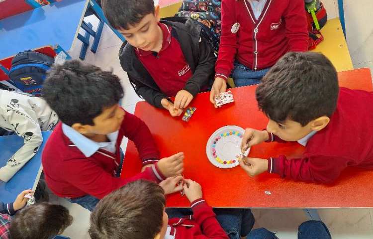 آزمایش علوم رنگین کمان 5