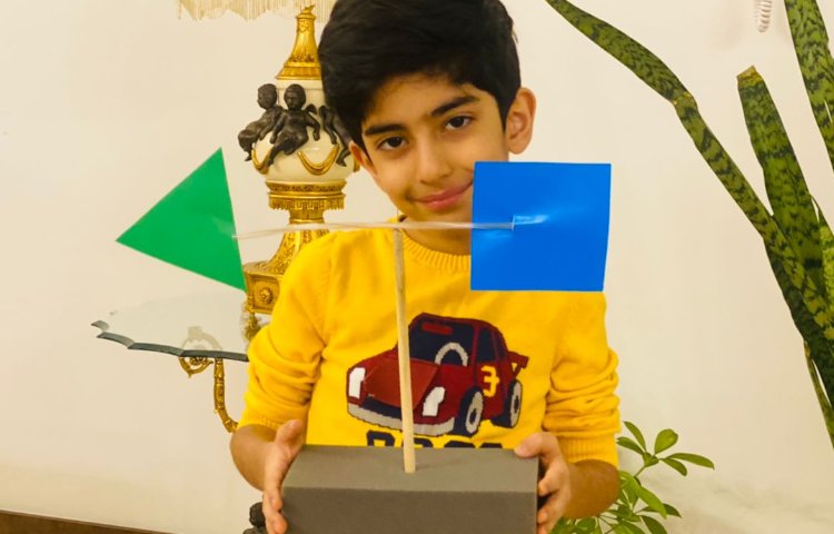 آزمایش علوم، ساخت فرفره و بادنما 2