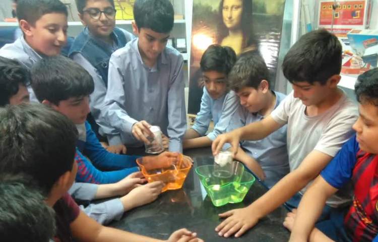 آزمایش های درس اول علوم پایه ششم 3