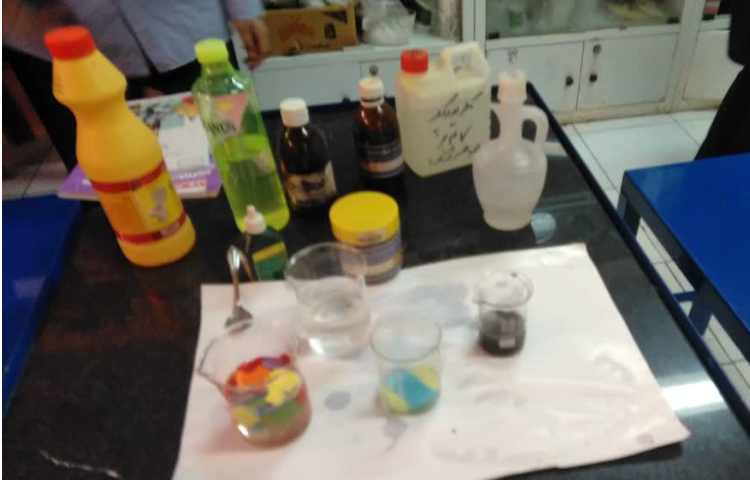 آزمایش های فصل دوم علوم 5