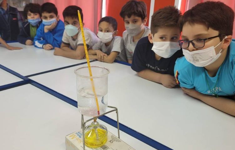 :آزمایش گرمی و سردی با کمک دماسنج، کلاس کوهنوردان 3