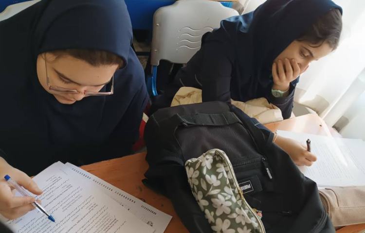 آزمون سنجش پایه هشتم 1