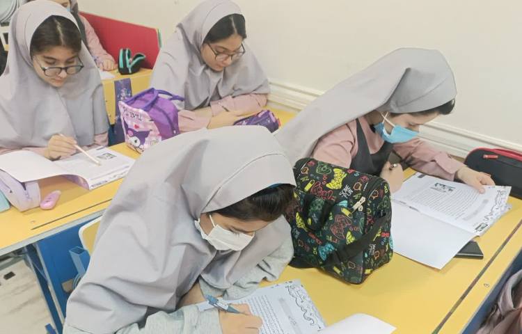 آزمون مدادرنگی 1 3