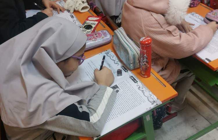 آزمون مدادرنگی 1