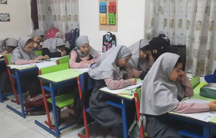 آزمون مداد رنگی 1 2