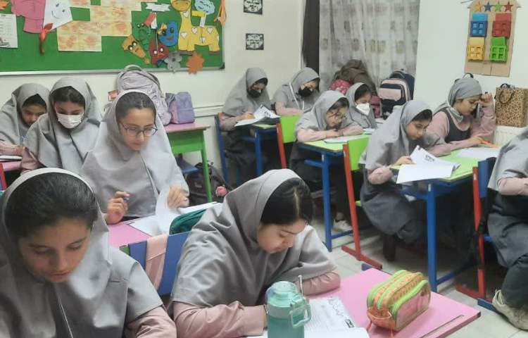 آزمون مداد رنگی 1