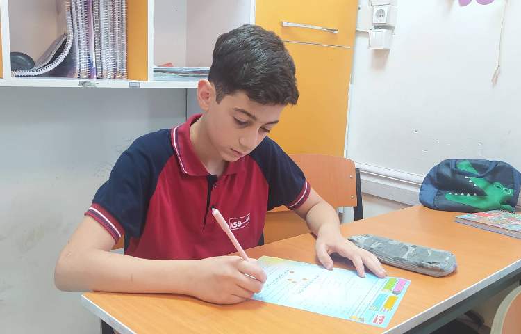 آزمون مداد قرمز فارسی 1