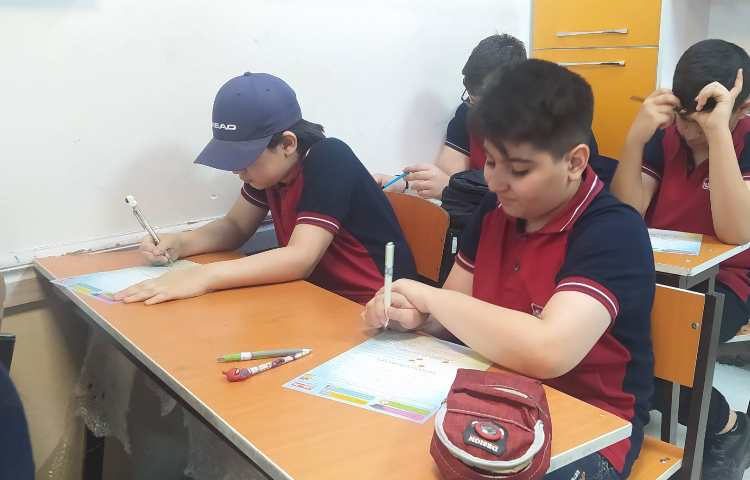 آزمون مداد قرمز فارسی 2