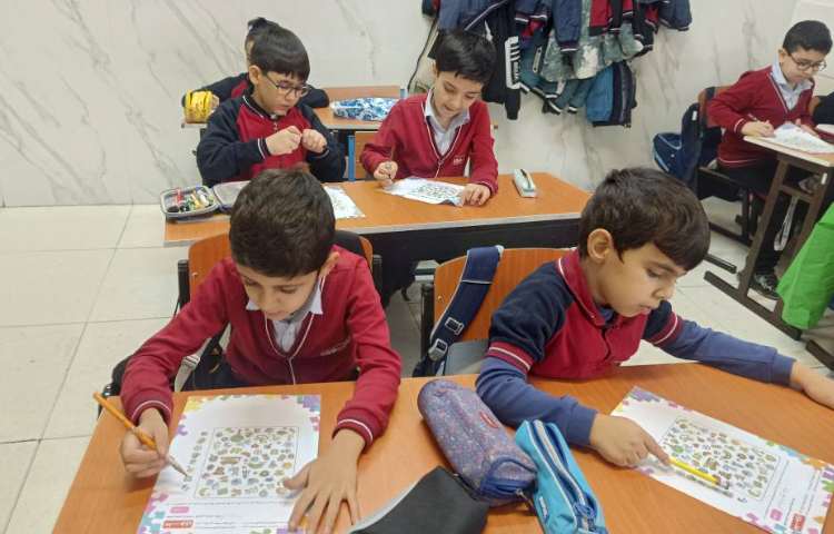 آزمون مداد قرمز 1 (استعداد فضایی) 2