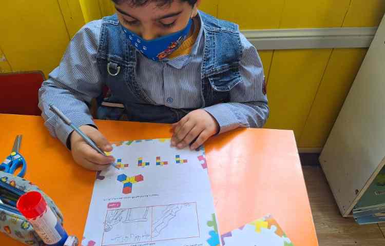 آزمون مداد قرمز 3 استعداد فضایی 9