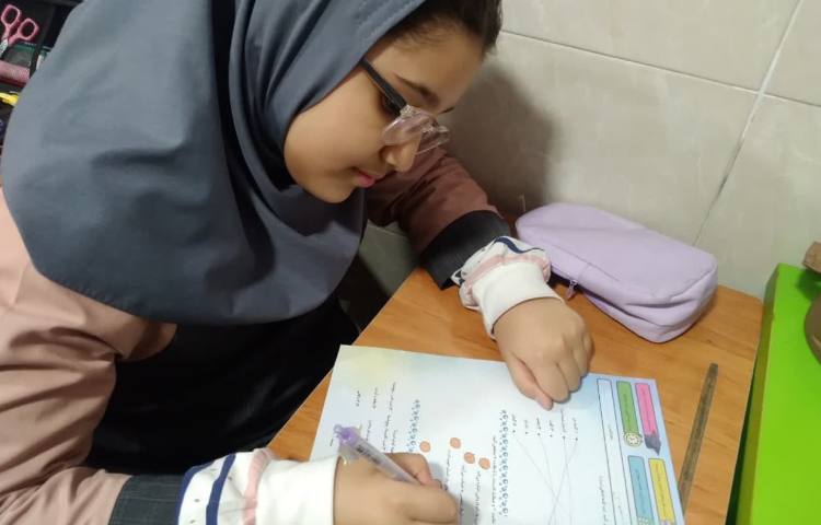 آزمون مداد قرمز 7