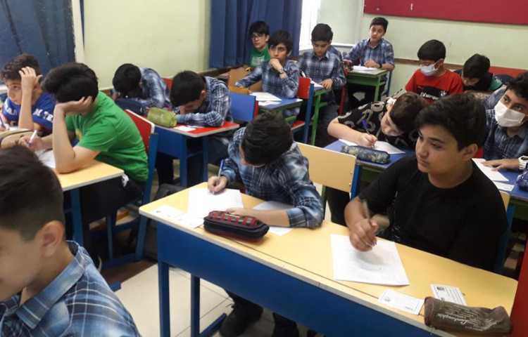 آزمون نهایی منطقه ای پایه ششم دبستان علوی شعبه غرب 16